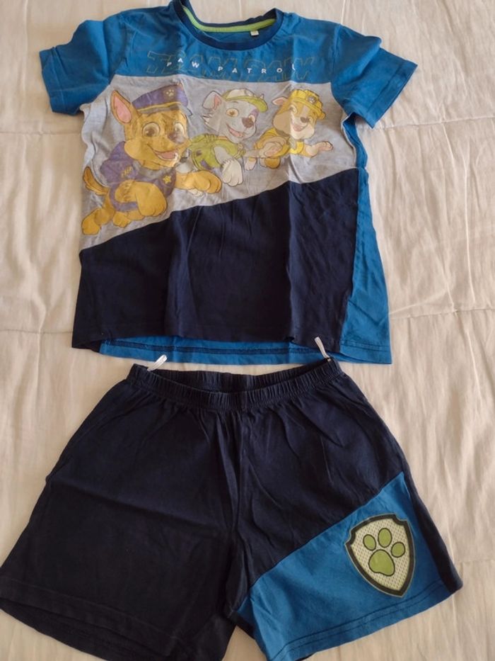 Pyjama été pat patrouille 10 ans