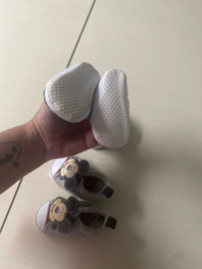 3 paires bébé chaussons chaussures - photo numéro 7