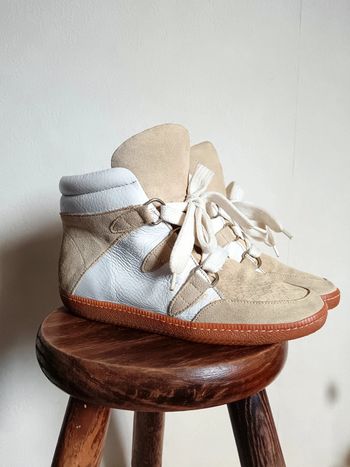 Baskets cuir montantes| Sandro | P. 38