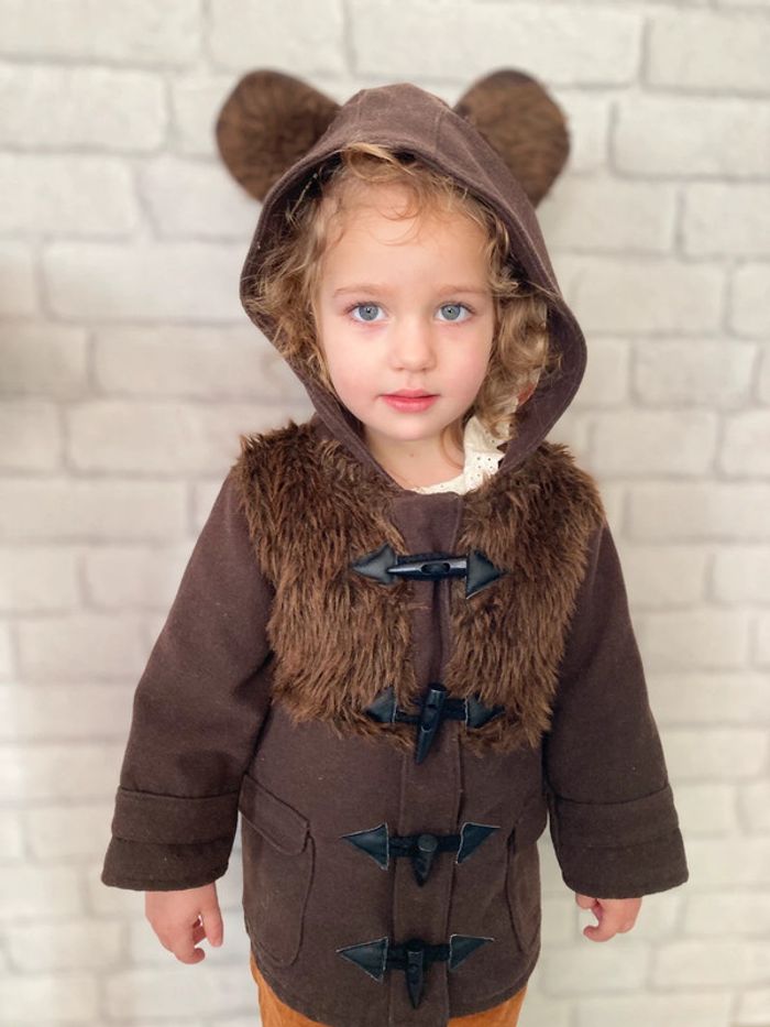 Manteau duffle-coat garçon ours - photo numéro 2