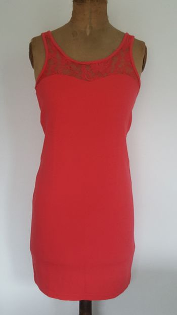 robe corail NEUVE taille 36