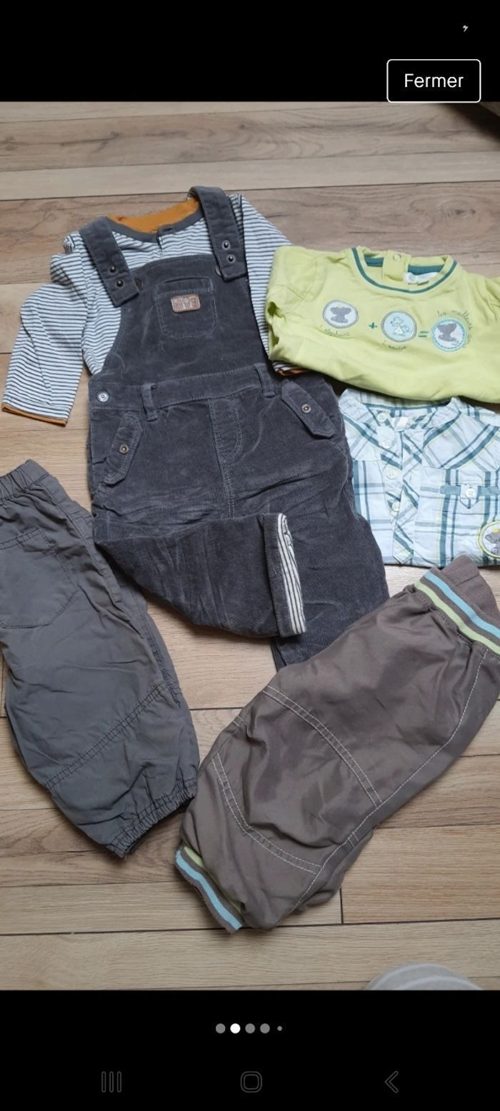 Lots ensembles très bon état garçon 12mois #lots_bébé #lots_ensembles #ensembles_garçon - photo numéro 2