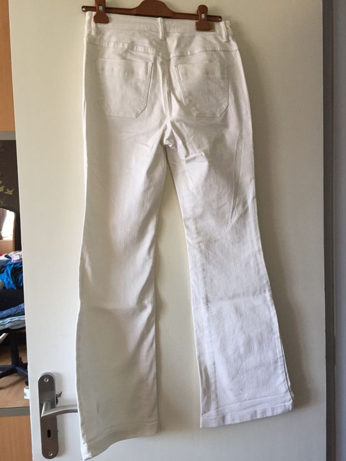 Jeans Esprit blanc Taille 39/32 Flare - photo numéro 2