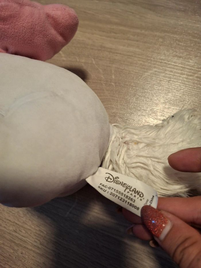 Peluche marie des aristochats disneyland paris - photo numéro 5