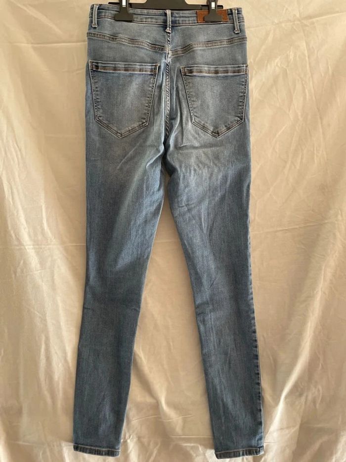 jeans skinny Vero Moda bleu clair taille Xs - photo numéro 3