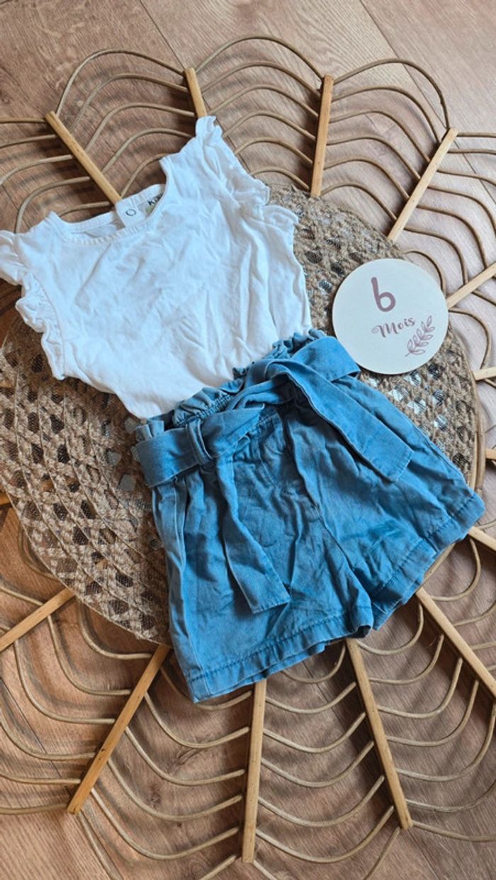 Ensemble short t-shirt Kiabi - photo numéro 3