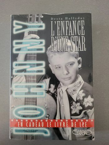 Livre johnny hallyday l'enfance d'une star neuf