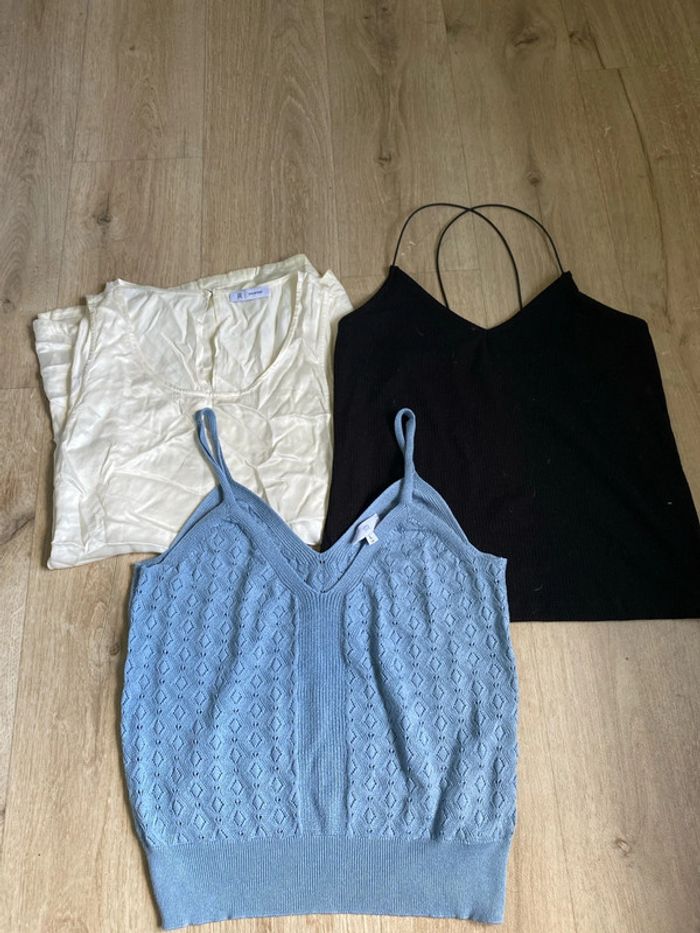 Lot de 3 débardeurs la redoute