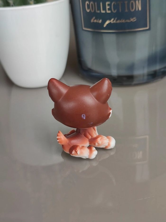 Littlest Pet Shop #427 brown and white husky dog - photo numéro 2