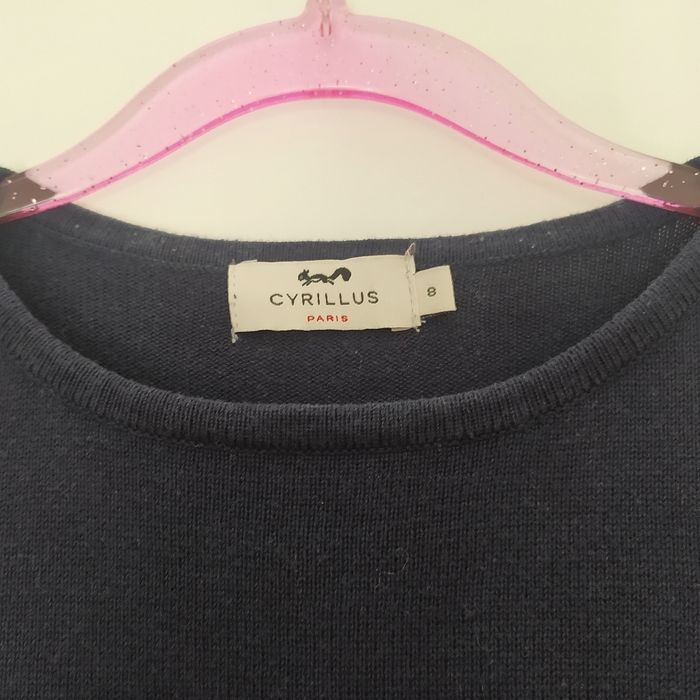 T-shirt Cyrillus taille 8 ans - photo numéro 2