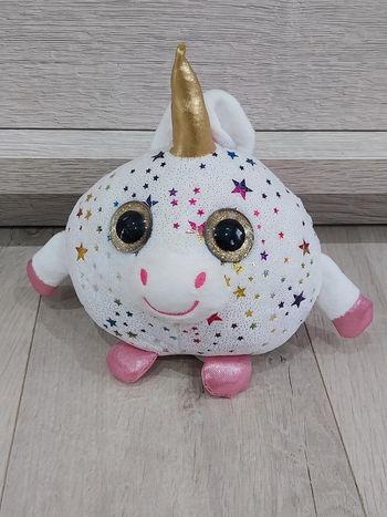 Peluche licorne étoilée 20cm