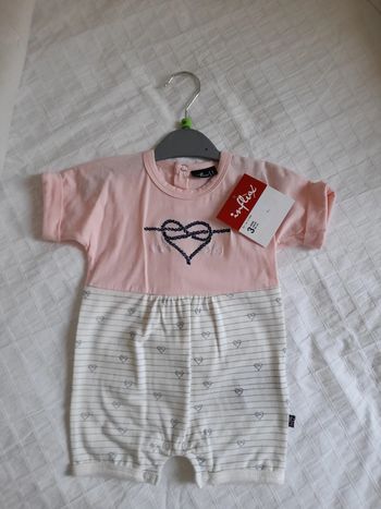Combishort fille 3 mois neuve avec étiquette 🏷