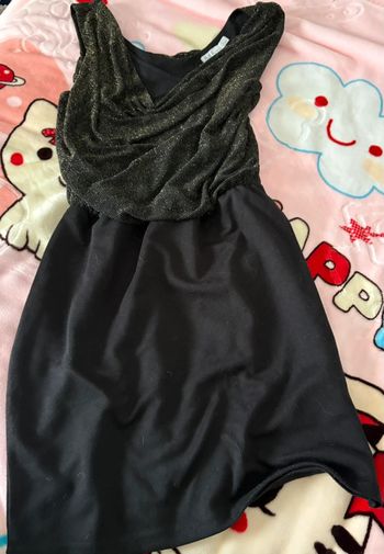 Robe noir à paillettes