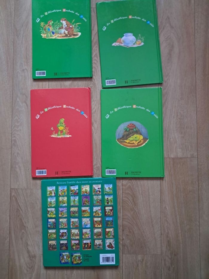 Lot de livres Franklin la tortue - photo numéro 3