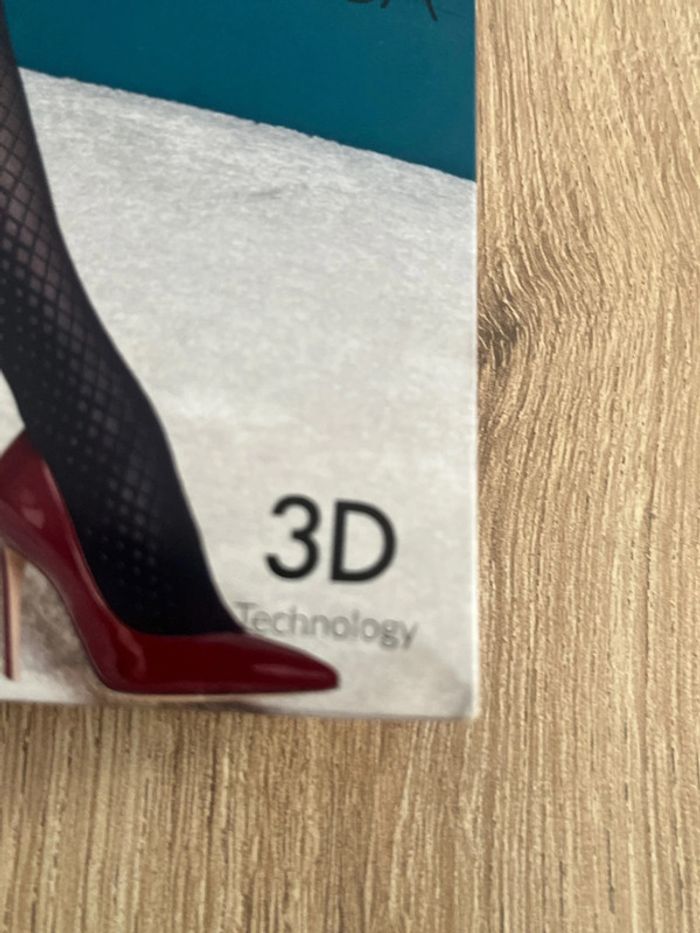 Collant sexy Gabriella Monica taille 3 effet 3D neuf - photo numéro 3