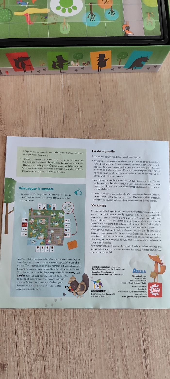 Jeu de société Nom d'un renard - photo numéro 8