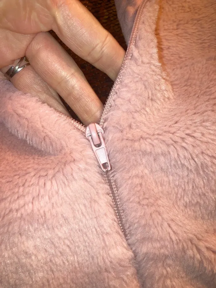 Veste chaude rose - photo numéro 4