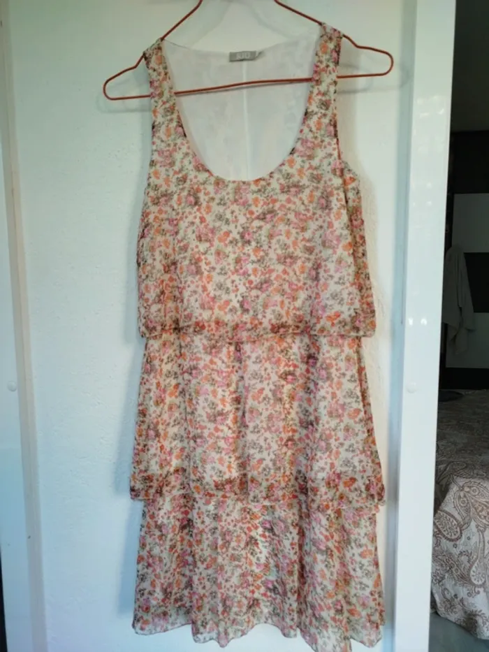 #robe#motif fleuri #