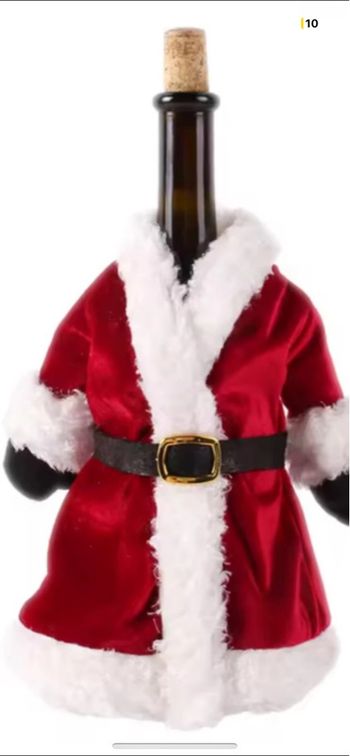 Couverture de bouteille de Noël