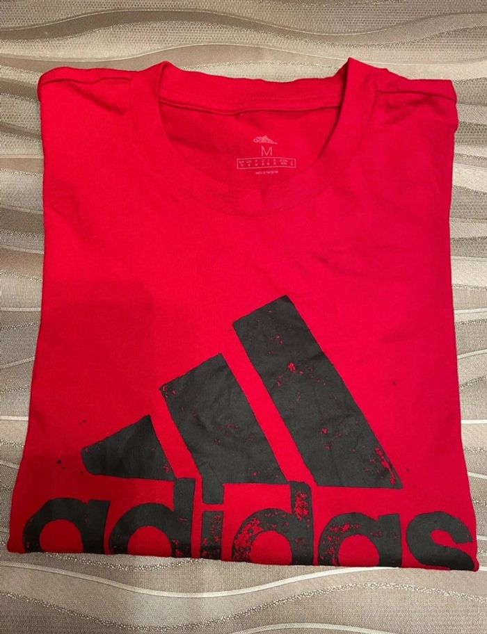 T-shirt rouge Adidas - photo numéro 6