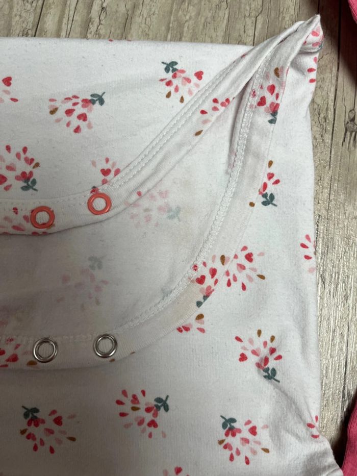 Lot de 2 body taille 12 mois - photo numéro 3