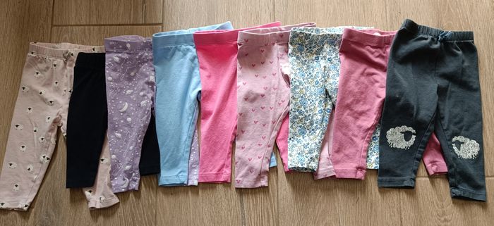 Lot de 9 leggins