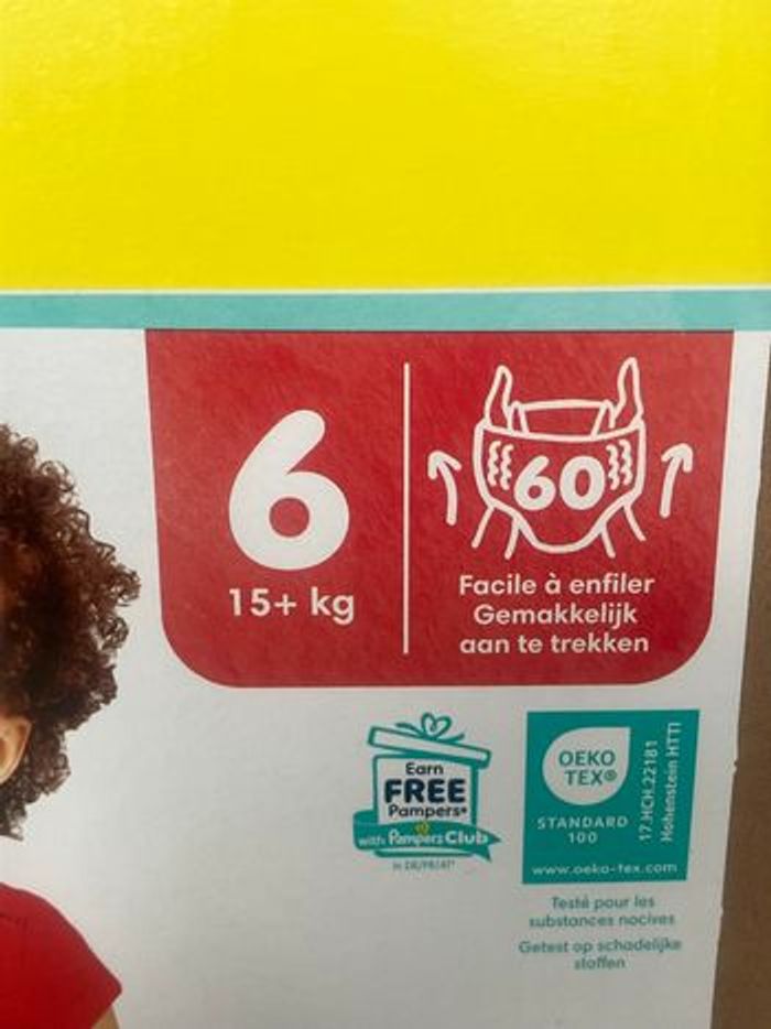 2 Packs Pampers Pants taille 6 - photo numéro 2