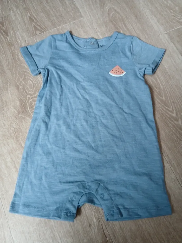 Barboteuse bébé garçon 9 mois