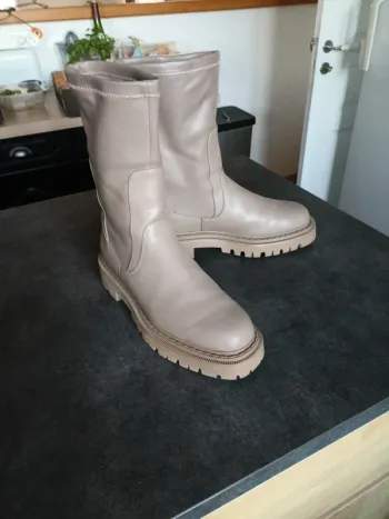 Bottines beiges de chez H et M