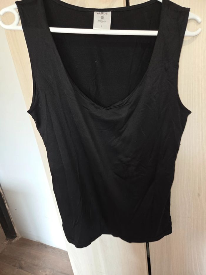 Débardeur noir taille L - photo numéro 3