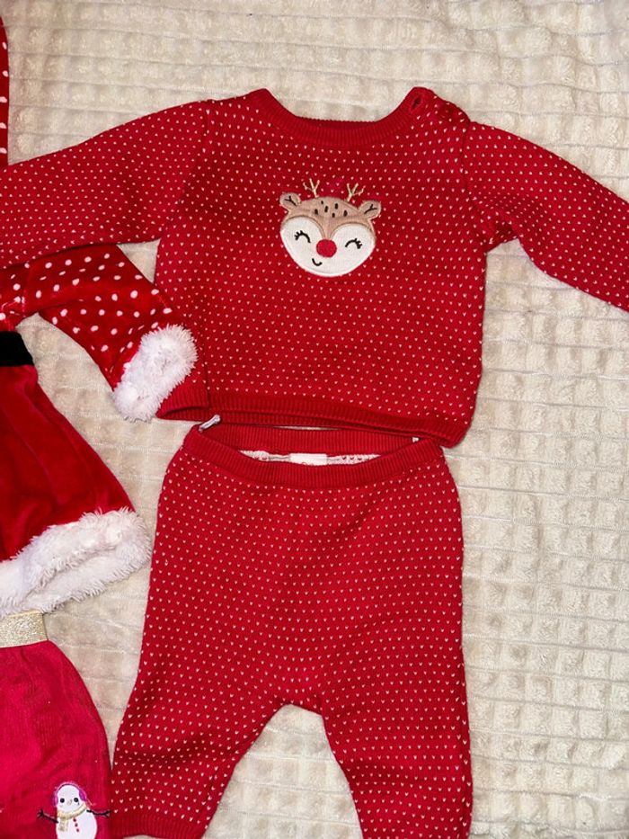 Lot tenue de fête fille 1 mois - photo numéro 2