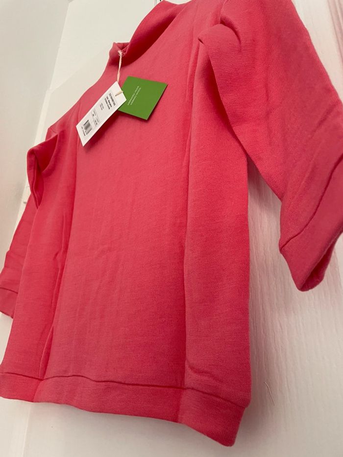 Sweat-shirt en laine mérinos 9 ans - photo numéro 3