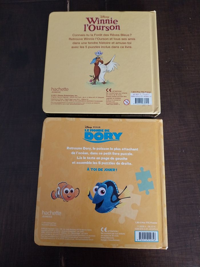 Livres puzzle Disney - photo numéro 6