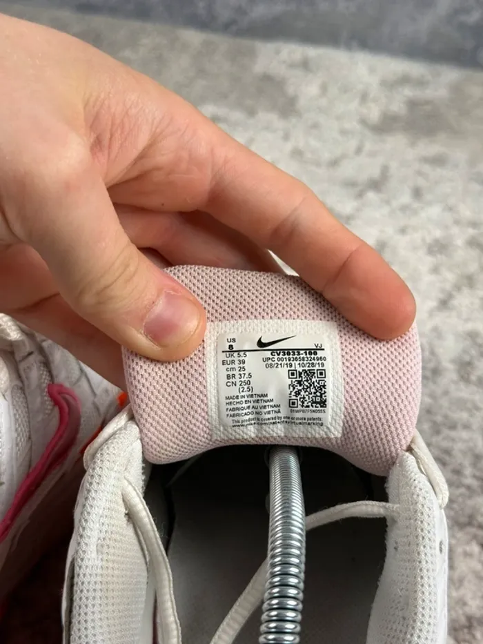 Nike P-6000 Running Digital Pink - White & Orange & Pink - photo numéro 9
