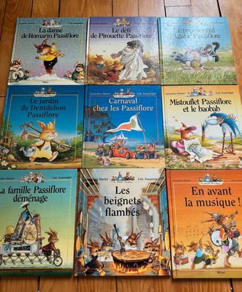Lot livres la famille passiflore