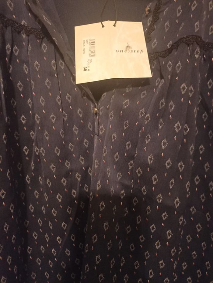 Magnifique blouse en voile One Step neuf 38 - photo numéro 10