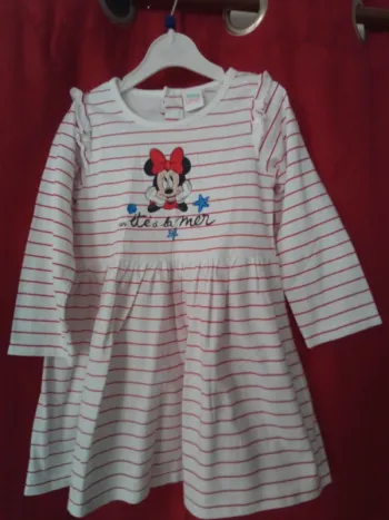 Robe manches longues Minnie 24 mois (74)