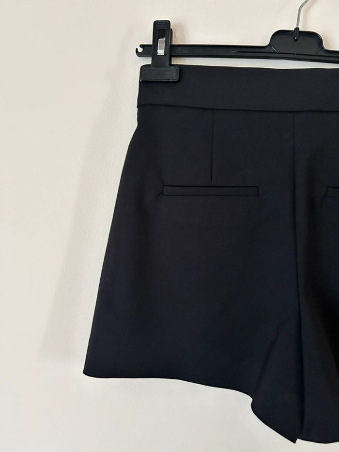 Short taille haute, noir, Zara - photo numéro 6