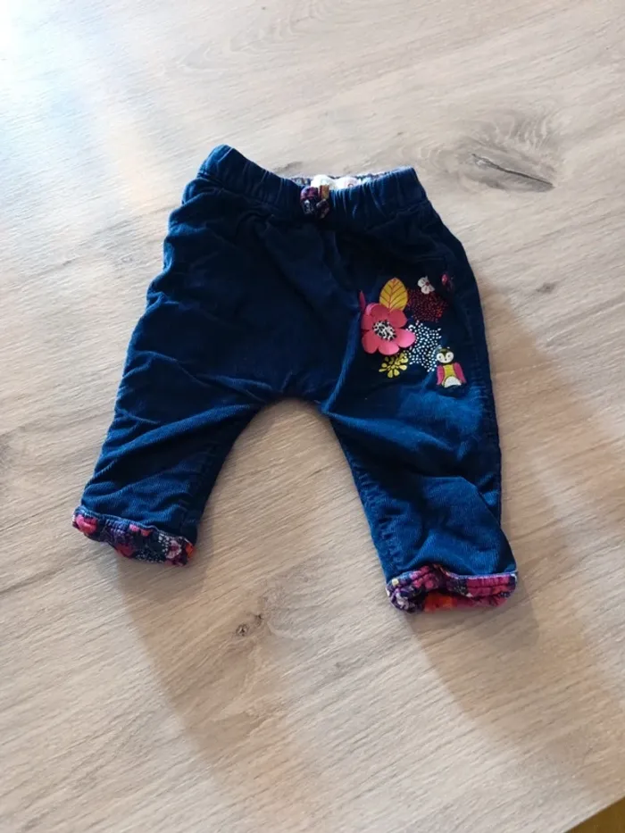Pantalon velours la compagnie des petits 3 mois