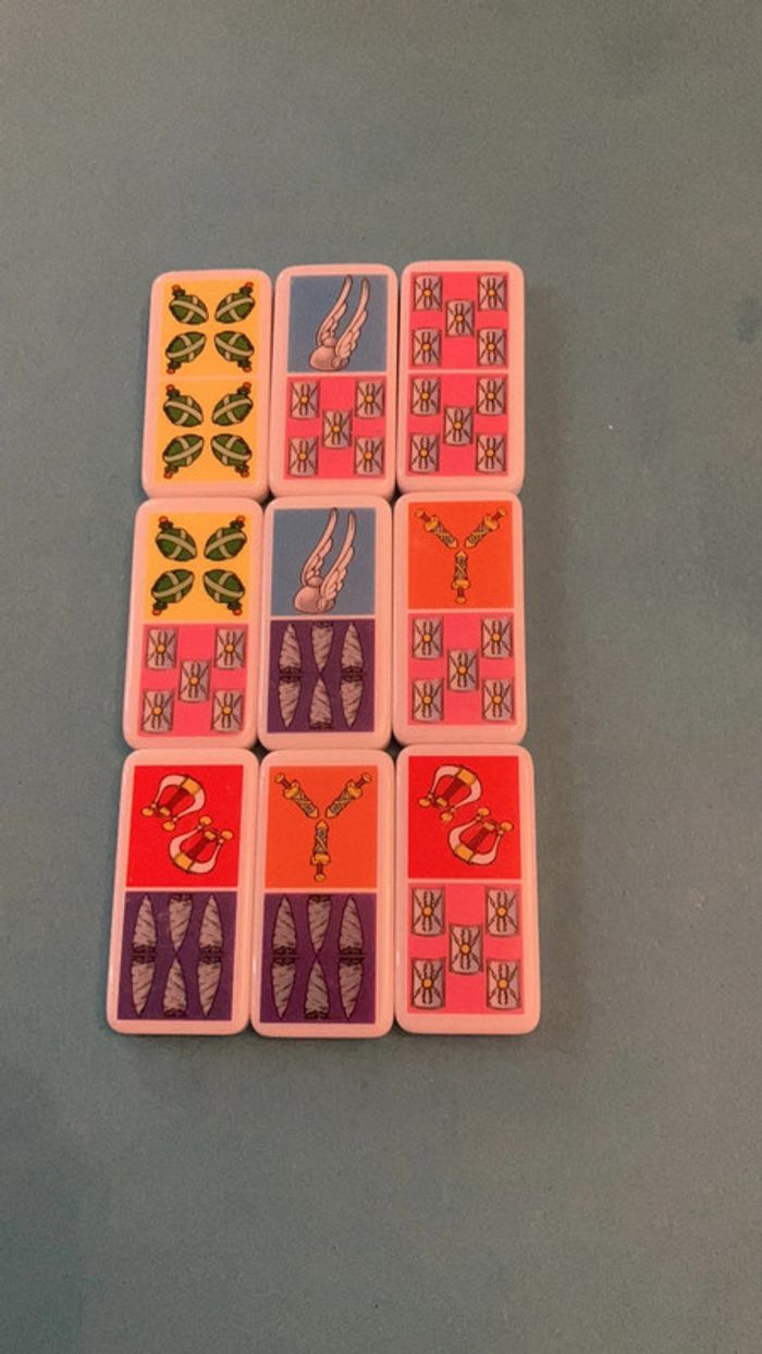 Lot Dominos Astérix. Les Amis du village. - photo numéro 2