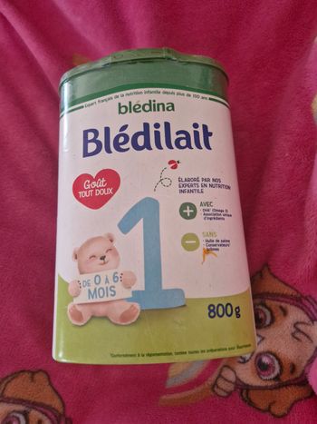 Boite de lait bledina neuve