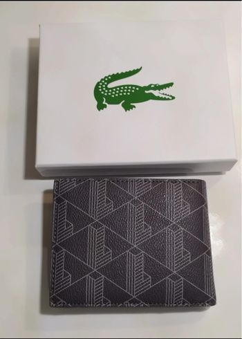 Portefeuille feuille Lacoste 
