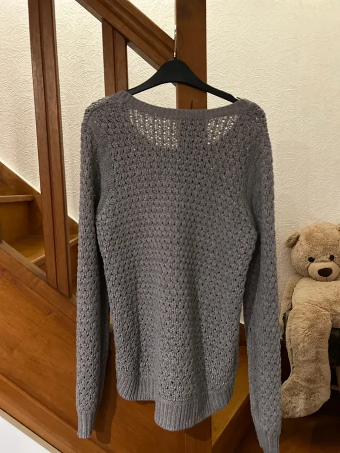 Pull femme gris - photo numéro 3