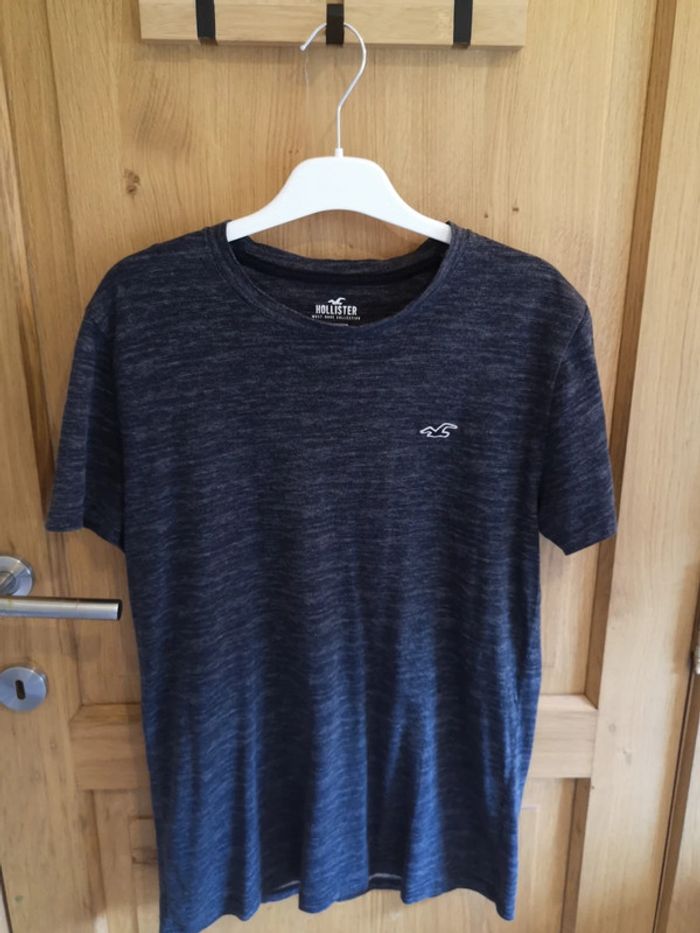 T-shirt Hollister en gris chiné S