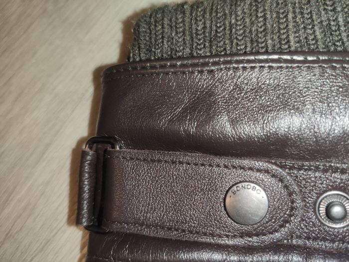 Gants cuir homme Bonobo neufs taille S/M - photo numéro 2