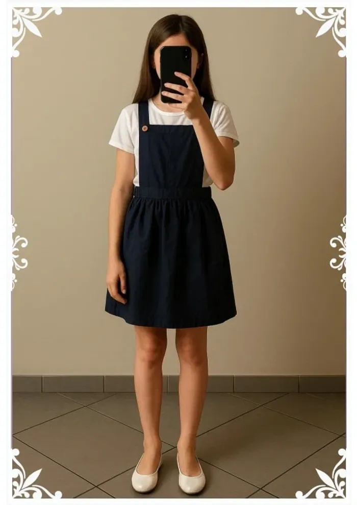🌿 Robe à bretelles Lililotte - Taille 10 ans 🌿