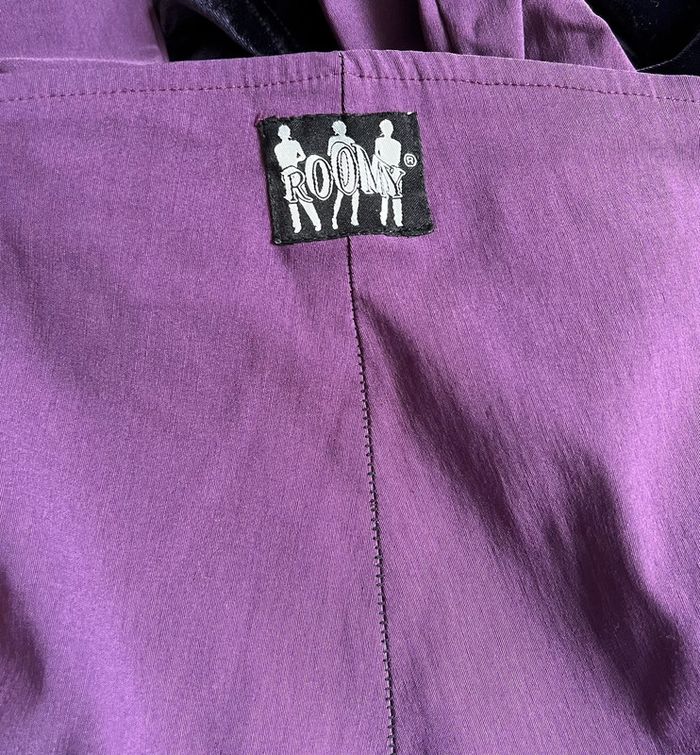 Pantalon moulant violet Officecore vintage made in France Whmisical - Taille S/M - photo numéro 6