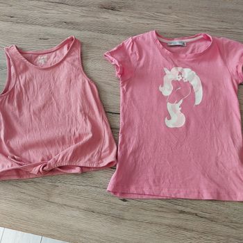 Lot t-shirts fille