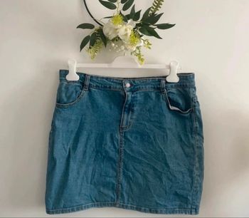🌸jolie Jupe bleu en jeans Kiabi taille 46 🌸
