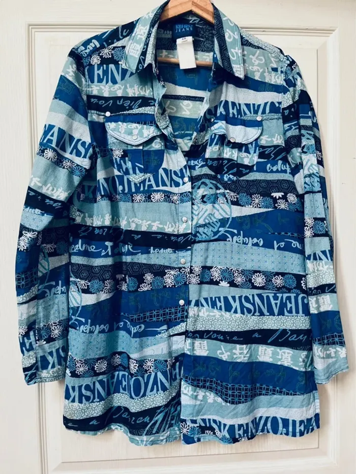 Chemise Kenzo / T 40 / très bon état - photo numéro 2